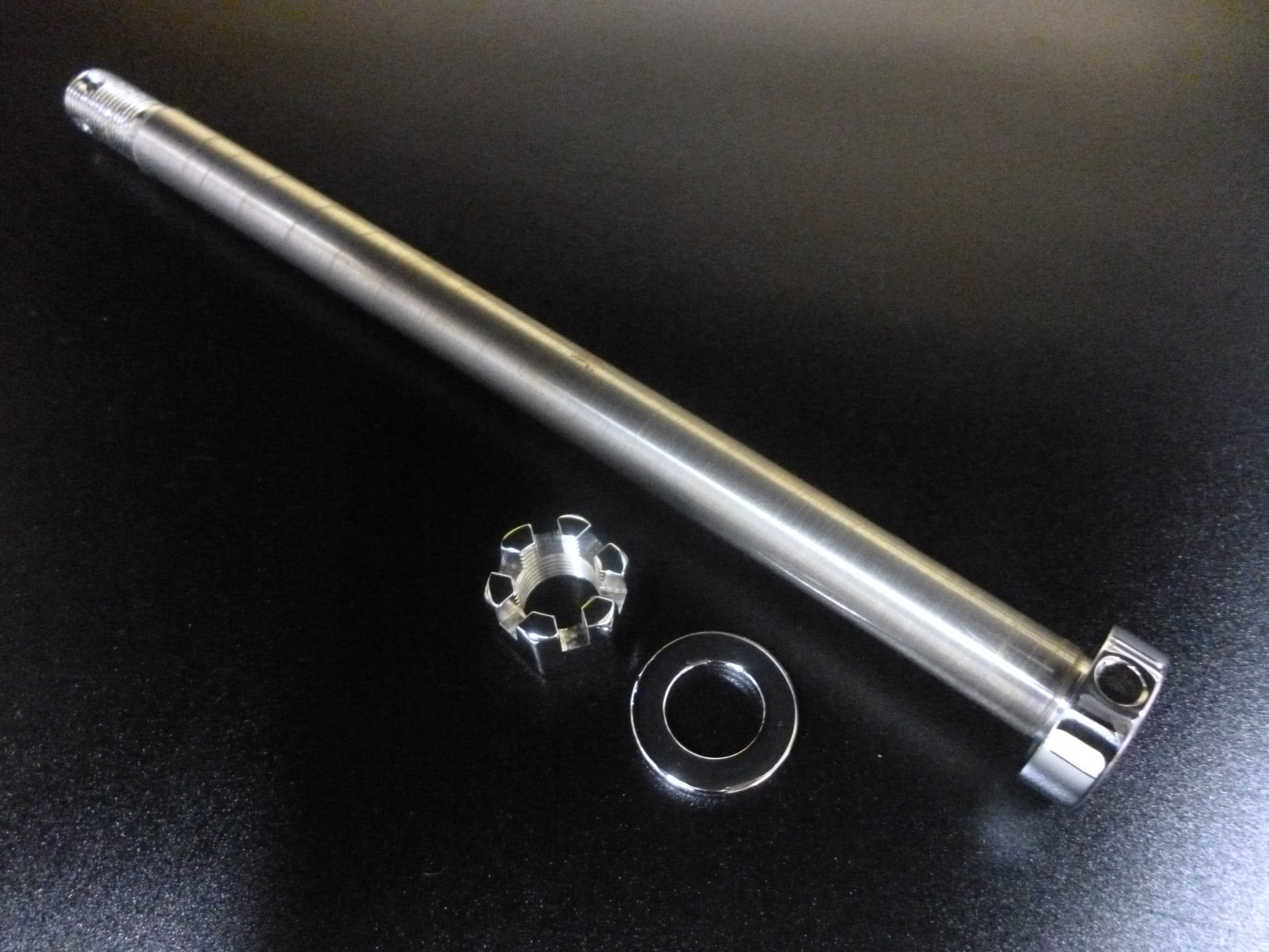 GS400 リアホイール アクスルシャフトセット クロームメッキ | ラグゼ  